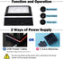 IFOLAINA Multicolor LED Light Base Show Stand, Square Display Plate, 9 Lighting Modes for 3D Crystal Art