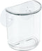 iDesign Plastic Suction Tumbler Cup and Bathroom Organizer, Clear, 3" x 2" x 3.5"