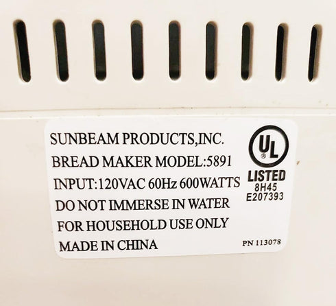Bread Maker Paddle Replacement for Sunbeam Oster Breadmaker Machine, Compatible with Blade Part 5891, 5891-33