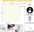 Curtain Lights String Lights Bedroom - 300 LED 9.8x9.8Ft Twinkle String Light Decorations for Indoor Outdoor Decor
