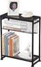 Dulcii Small Side Table for Small Spaces - Slim End Table with