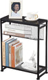 Dulcii Small Side Table for Small Spaces - Slim End Table with