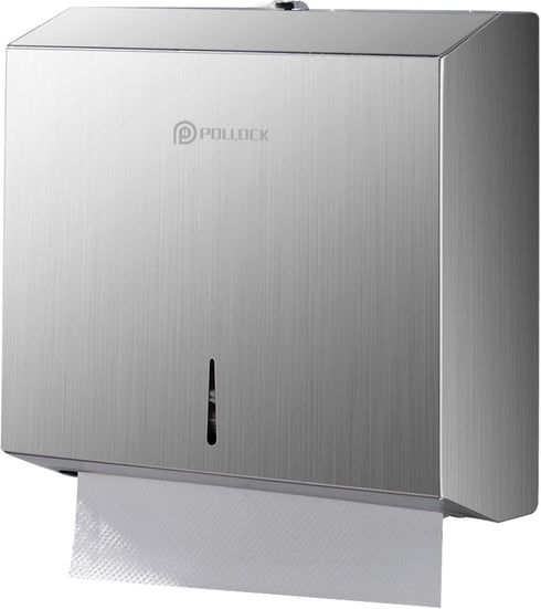 Commercial PaperTowel Holder Dispenser Wall Mount,Stainless Steel Bathroom Paper Towel Holder,Toilet Paper