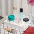 Handles-10x10Inch-Serving Countertop-Makeup KEVLANG Glossy White Sturdy Acrylic Serving Tray