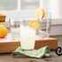 Bormioli Rocco Luna Set Of 4 Cooler Glasses, 15.25 Oz. Clear Crystal Glassware, Dishwasher Safe, Made In Italy