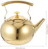 DOITOOL Stainless Steel Tea Kettle 1.5L, Classic Food Grade Stovetop Teapot with Infuser and Ergonomic Handle