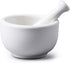 WM Bartleet & Sons 1750 Traditional Porcelain Mini Mortar & Pestle, White, 7cm