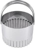 R&M International Stainless Steel Round Fluted Biscuit Cutter, 2-1/3", 1-Piece, Metallic