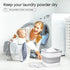 Conworld Laundry Detergent Container, Laundry Powder Dispenser with Scoop for Laundry Room Dcor and Accessories, Space