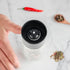 ErrandsHelper Set (1.7 inches 5.1 inches) Salt and Pepper Grinder - Spice Shakers with Adjustable Coarseness