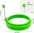 YOLCAR Set, 4Pack Egg Ring Silicone Egg Ring Molds, Fried Egg Rings and Non-stick Egg Cooker Ring, Multicolor