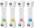 TeaherFav 2 Minute Toothbrush Sand Timer for Kids -Set of 4 Small