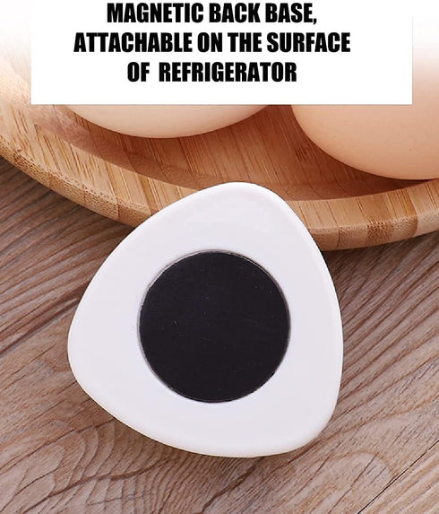 Jawbush Egg Piercer for Raw Eggs, Egg Hole Poker Puncher with Magnetic Base & Safety Lock to Get Good Hard Boiled Eggs
