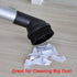 EZ SPARES Universal Vacuum Cleaner Soft Dust Big Caliber Brush, 32mm 1 1/4" Diameter, Fits Most Brands for Cleaning