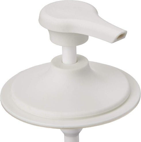 Jarware Soap Pump for Regular Mouth Mason Jars, 6", White