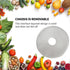 Non-stick Round Fruit Leather Roll Up Tray, Silicone Dehydrator Sheets for Food Machine Dryer, Fruit Roll Sheets