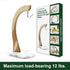 Modern Banana Holder Stand with Non-Slip Marble Base - Stylish Kitchen Storage