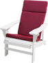 Adirondack Chair High Density Foam Cushions,High Back Outdoor Rocking Chair Cushion