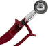 Zeroll 2070 Universal Standard Length EZ Disher Food Portion Control Scoop, 1 5/16-Inch, Plum | Dishwasher Safe