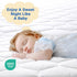 2 Pack 100% 6"-21", MUXHOMO Full Size Mattress Protector, Waterproof Quilted Mattress Cover Full Size Bed, Noiseless