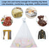 Vivifying 2 Pack Extra Large Mesh Laundry Bags with Zipper for Washing Machine, Coats, Stuffed Toys, Blanket, Delicates