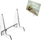 Assemble Acrylic Display Stand without Ledge, 4.5 Inch Clear Book Display Easel Holder for Display