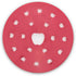 Fox Run Apple Pie Top Cutter, Plastic, Red, 9.5 x 9.5 x 0.25 inches
