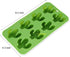 Fewo 8-Cavity Cactus Ice Cube Tray - Cacti Silicone Mold for Chocolate, Candy, Baking, Set of 2