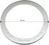 Mrs. Anderson’s Baking Pie Crust Protector Shield, Fits 8-Inch Plates