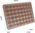 48 Hole Macarons Silicone Mat Baking Mold - Silicone Macaron Kit, Pastry Baking Mat and Decorating Piping Pot with 4pcs
