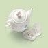 6083927 Lenox Butterfly Meadow Teapot with Lid, White