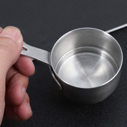 Hemoton Mini Saucepan, Small Heating Pot for Butter, Milk, Cheese Melting, Cookware with Handle, Size S 9.5x5.3x5cm