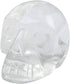 mookaitedecor 1 Inch Rock Quartz Crystal Skull Sculpture, Set of 5, Hand Carved Gemstone