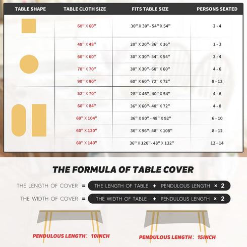 6084 Inch Horaldaily Christmas Tablecloth Rectangular, Christmas Trees Green Washable Table Cover for Party Picnic