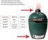 Grill chimney top vent cap,Dracarys large big green egg accessories chimney vent cap top vent bbq and grill top vent