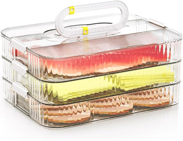 Moryimi Deli Meat Container for Fridge Organizers and Storage, Lunch Meat Container