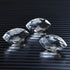 10pcs 1.5"/38mm LoveUnited Crystal Pendants Crystal Suncatcher - Hanging Crystals Prisms for Windows, FengShui, Hanging