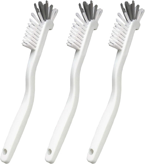EWUHRY 3 Pcs Bathroom Sink Brush, Kitchen Sink Brush Bathroom Scrub Brushes, Heavy