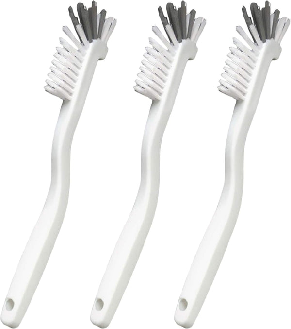 EWUHRY 3 Pcs Bathroom Sink Brush, Kitchen Sink Brush Bathroom Scrub Brushes, Heavy