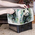 Toaster Cover for 4 Slice, Watercolor Panda Bamboo Dustproof Bakeware Protector, Small Kitchen Appliance Covers