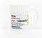 Gift Republic Multicolor Pill Pot Tea Mug