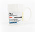 Gift Republic Multicolor Pill Pot Tea Mug