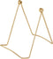 Bard's Folding Gold-toned Wire Easel Stand, 6" H x 4" W x 4.75" D
