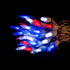 35 Count 4th 11 Red White and Blue LED Christmas Lights - of July String Lights for Small Tree, Crafts, Independence