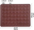 2 PCS 48 Capacity Macaron Silicone Baking Mat Baking Sheet Muffin DIY Chocolate Cookie Mould for Baking, Non-Stick, Easy to Clean, Reusable Baking Liner Tray Set by Manwetye