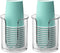 Bathroom Cup Dispenser, 5 oz Countertop, 2 Pack Mouthwash Cup Holder for Bathroom, Small Disposable Cup Holder