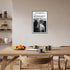 Generic 8x12in Retro Black and White Canvas Wall Art Funny Magazine Cover Newspaper Poster Vintage Disco Ball Bar Cart