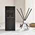 Cocod'or Reed Diffuser, Pure Cotton, 6.7oz(200ml), 2 Pack, Black Glass, Cotton Core for Home & Office