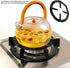 Haofy Stainless Iron Stove Support Rack, Cast Iron Wok Support, Black Coffee Pot Shelf for Gas Range Grate Support Stand