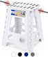 ACKO Folding Step Stool Foldable 16 Inch 400 lbs Capacity, Plastic Stools